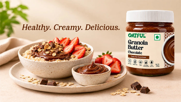 Treat Yourself With Granola Butter - A Healthy Vegan Alternative