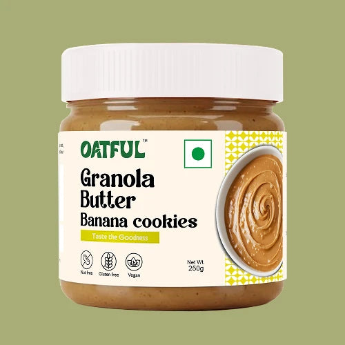 Banana Cookies - Granola Butter